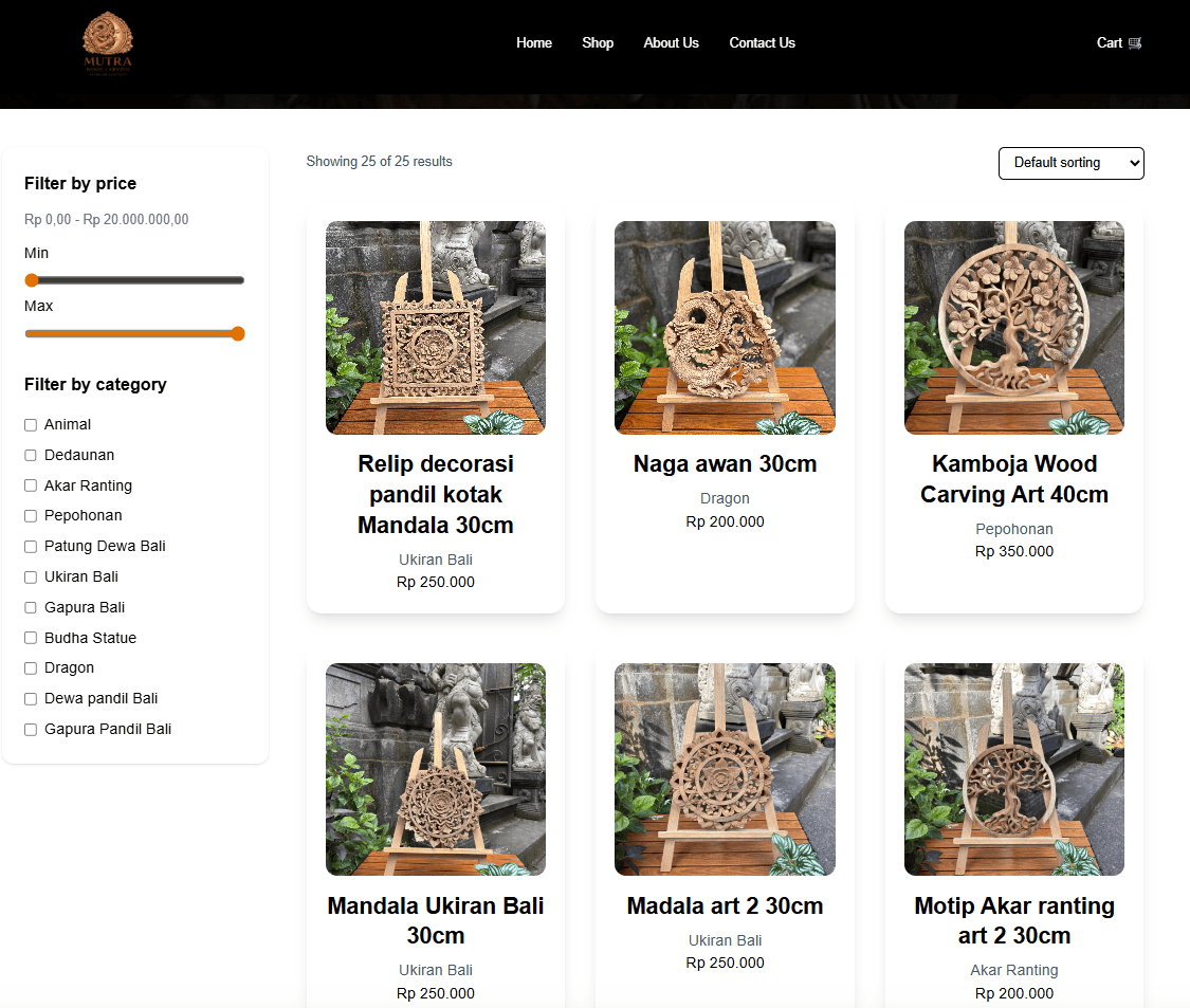 Website E-commerce